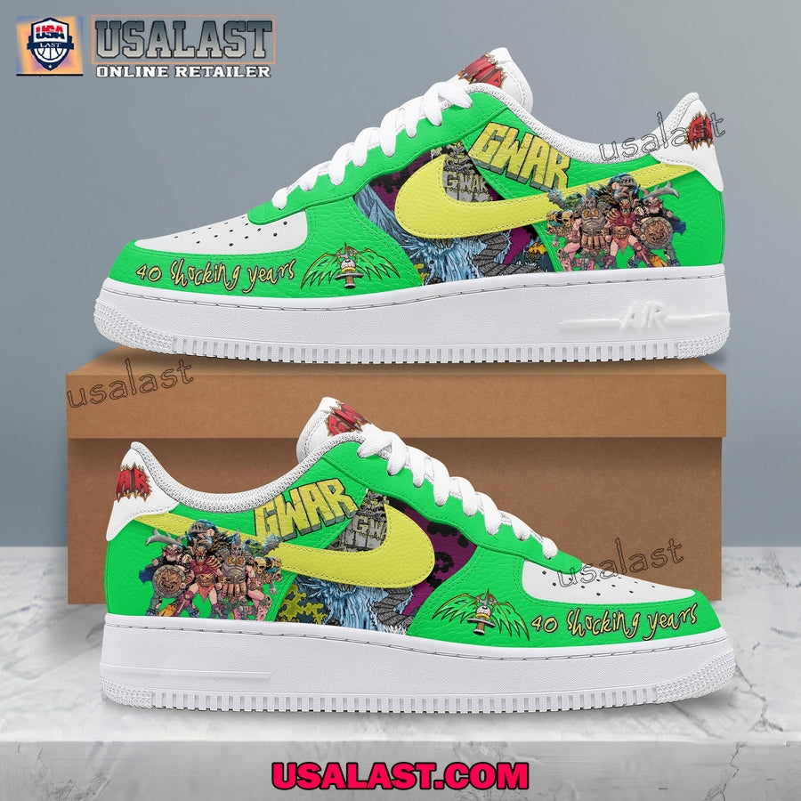 Gwar Band 40th Anniversary Air Force 1s Shoes