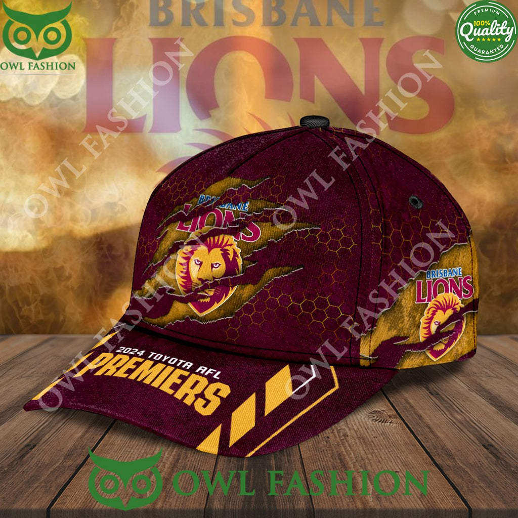 Brisbane Lions Toyota AFL Premiers Classic Cap