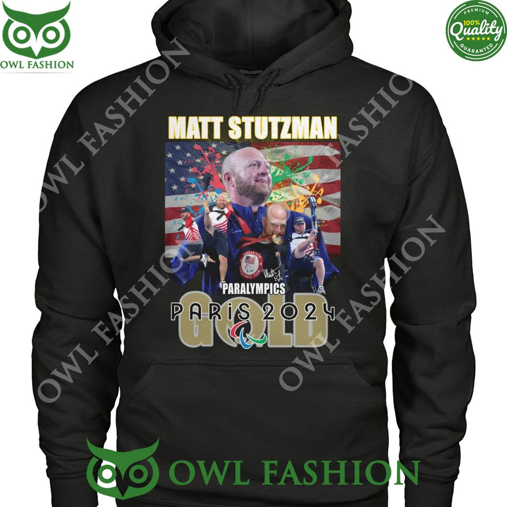 The First armless archer to win Paralympic Gold Matt Stutzman 2024 t shirt