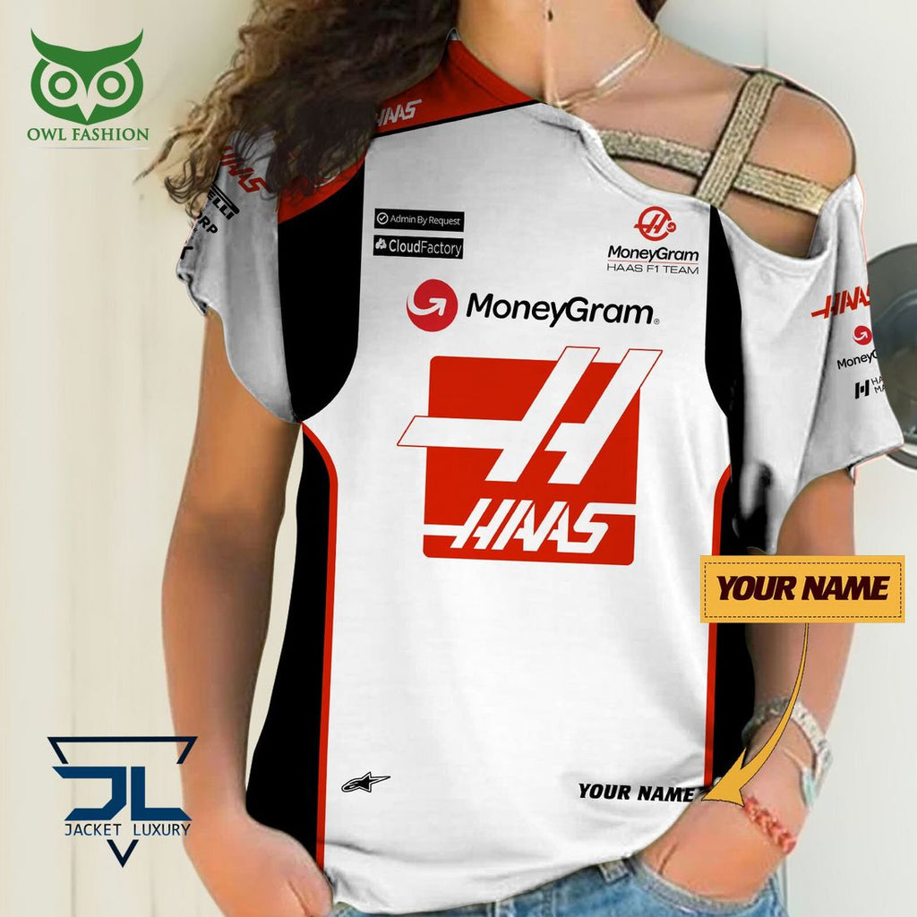 Haas F1 Team 3D Printed Shirt