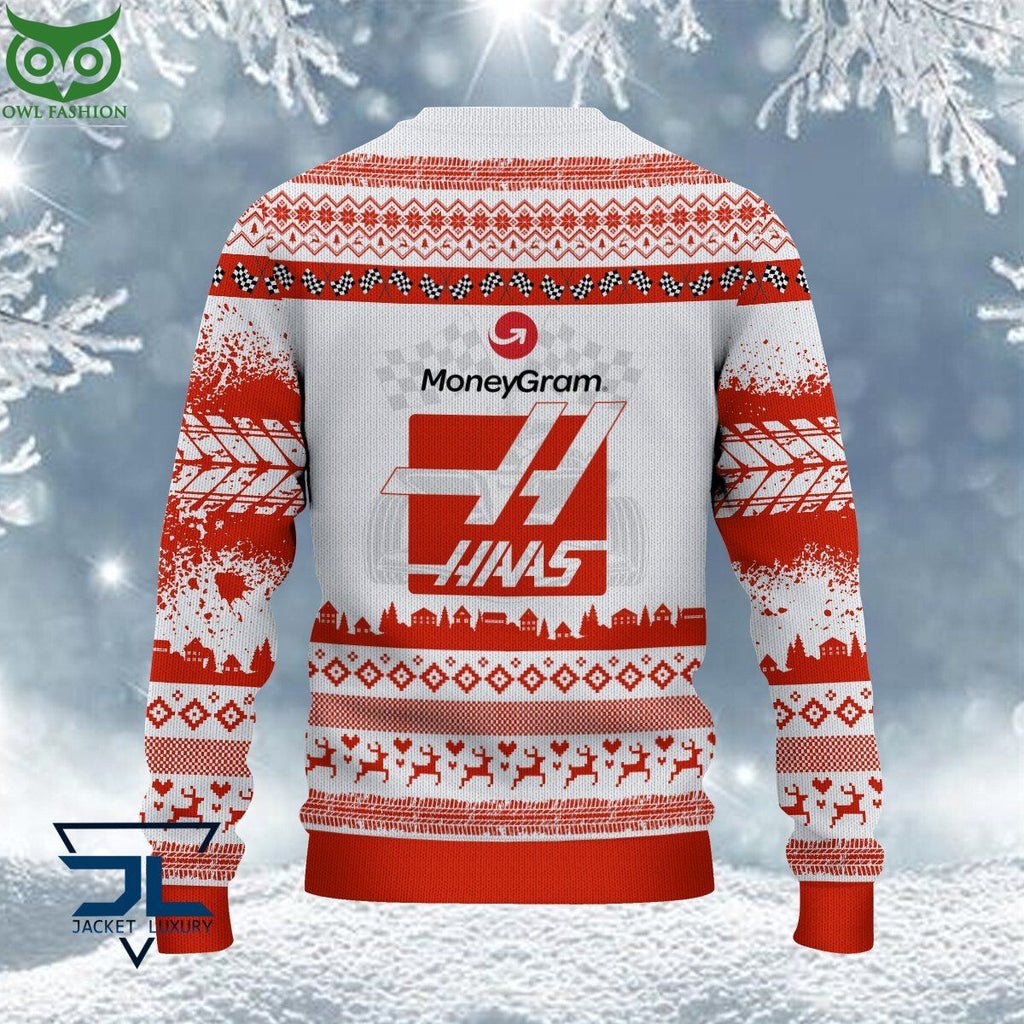 Haas F1 Team Customized Ugly Sweater