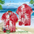 Hallescher FC Tropical Coconut Bundesliga Limited Hawaiian Shirt