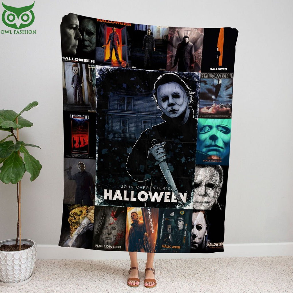Halloween Horror Movie Character Blanket For Lover