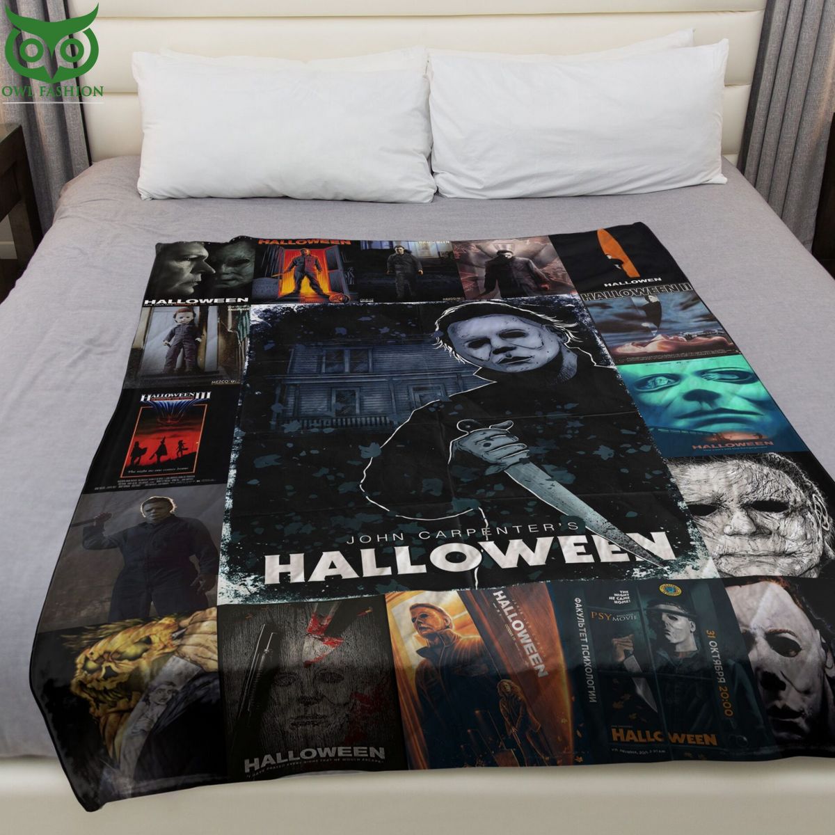 Halloween Horror Movie Character Blanket For Lover