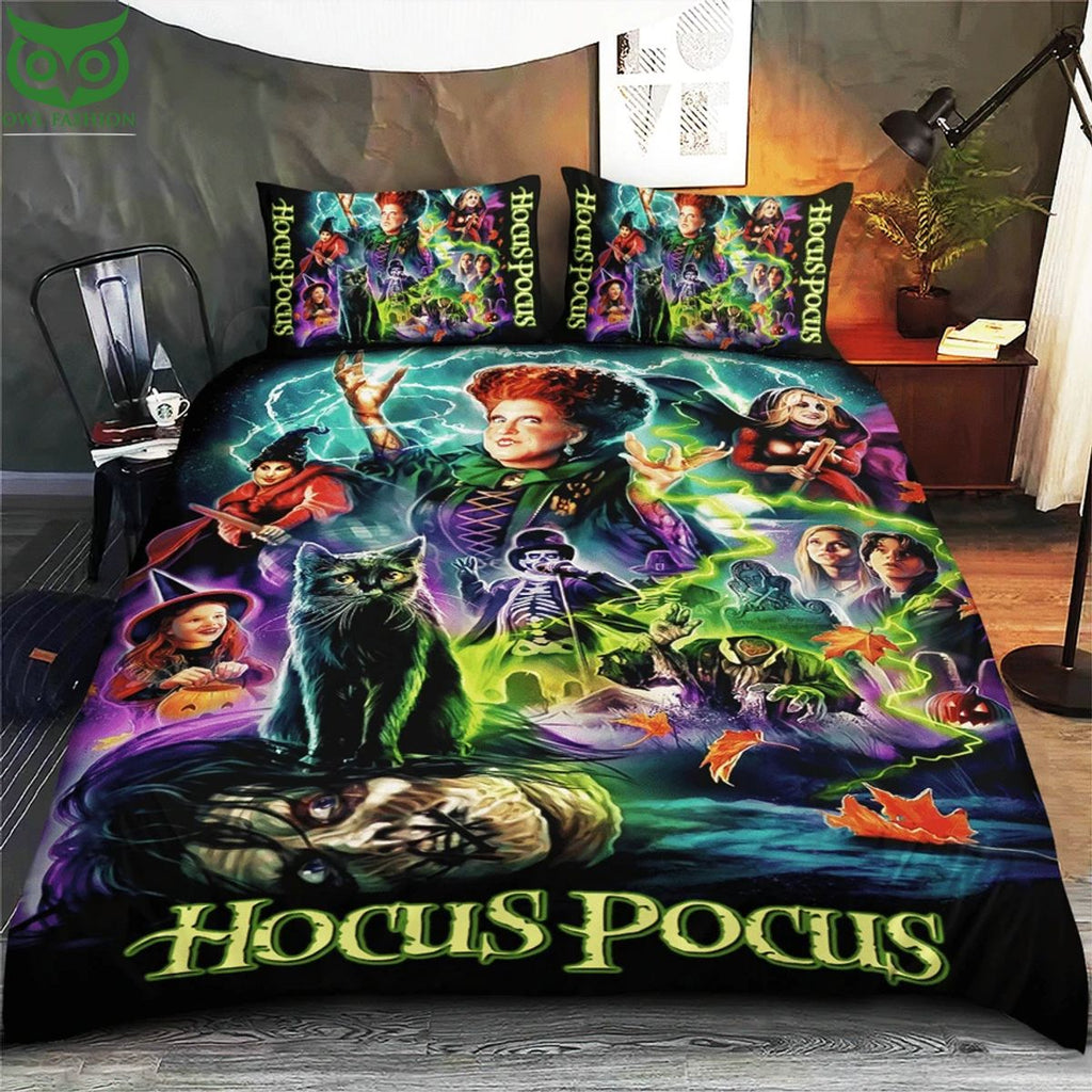 Halloween Resger Hocus Pocus Bedding Set