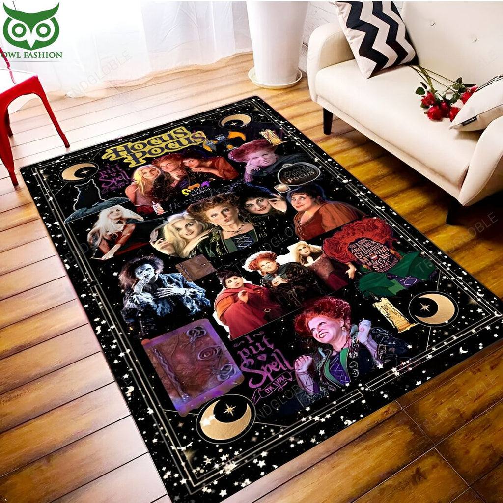 Halloween Resger Hocus Pocus Rectangular Rug