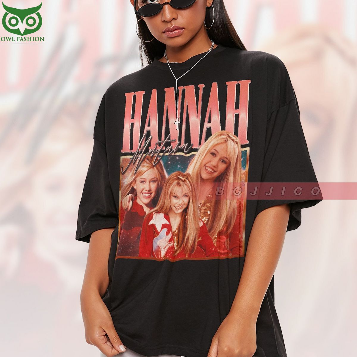 HANNAH MONTANA t shirt Vintage 90s Beautiful girl