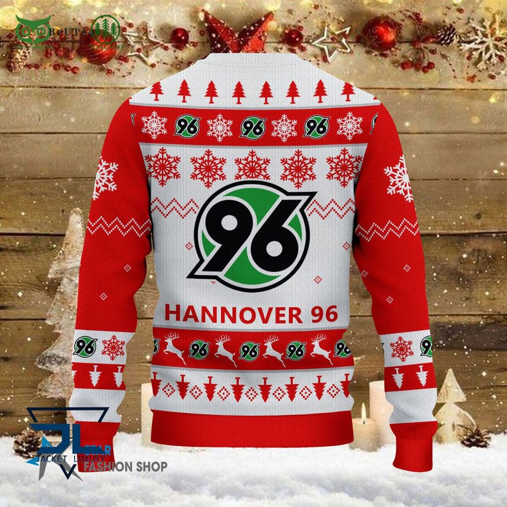 Hannover 96 Bundesliga Football 3D Ugly Sweater