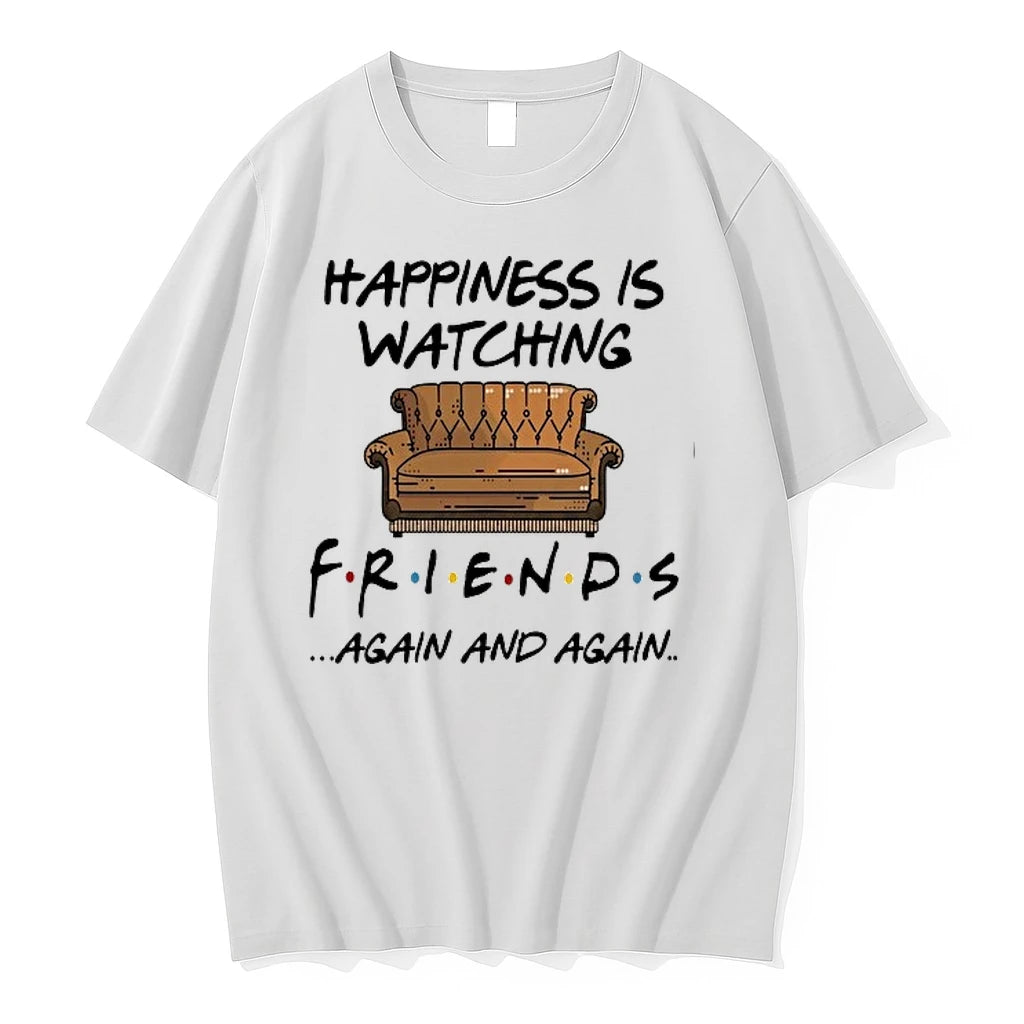 Happiness Is Watching Friends Again And Again 0 Tshirts Sweater