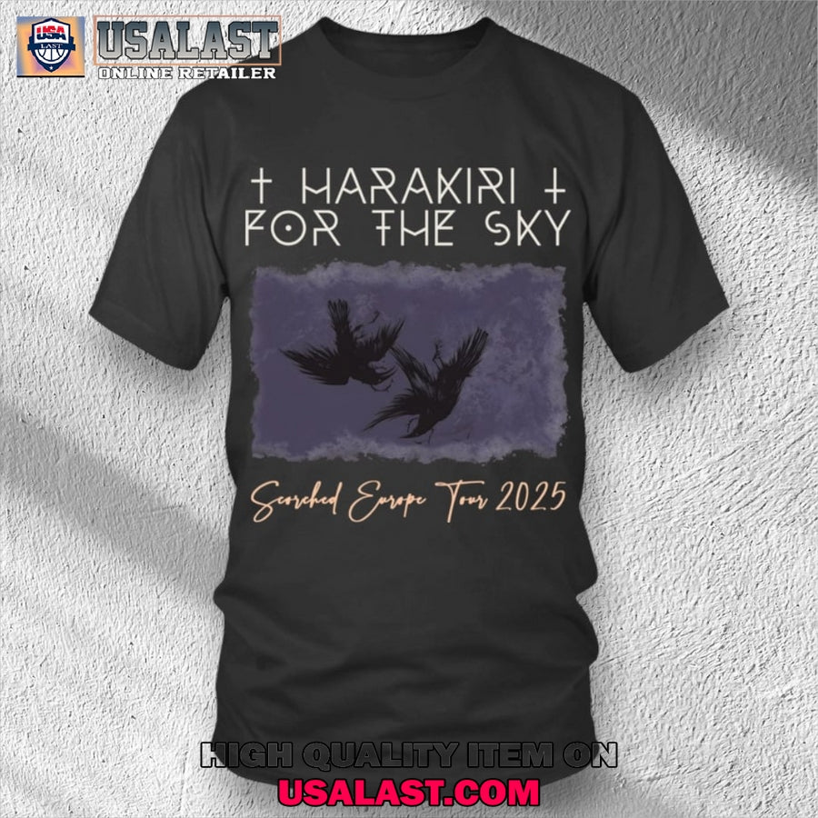 Harakiri for the Sky Scorched Europe Tour 2025 T-Shirt