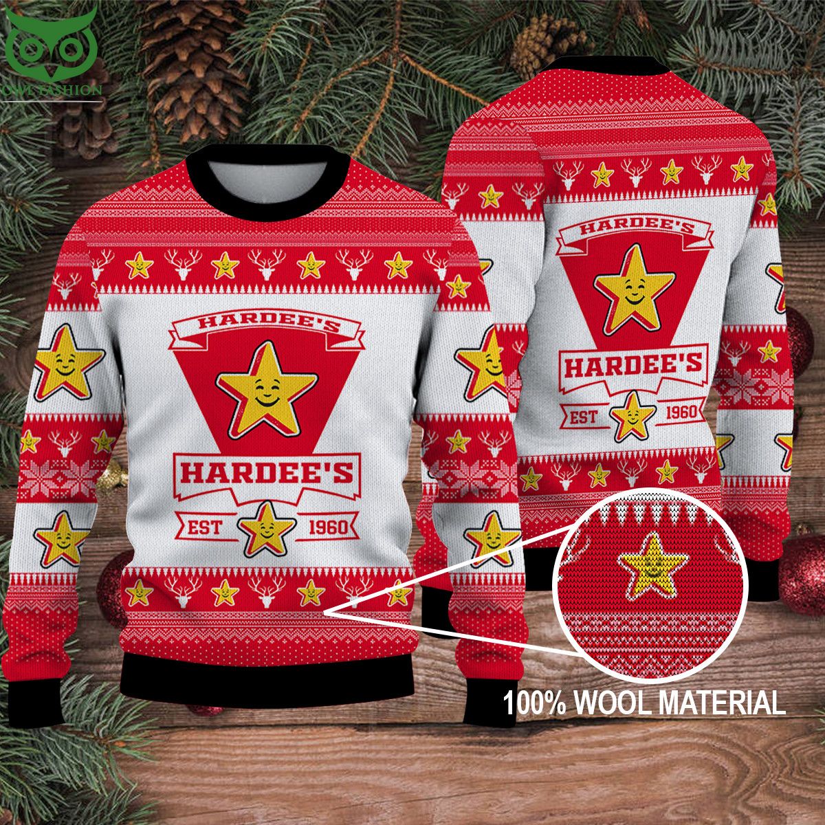 Hardee’s Hot Ugly Sweater