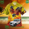 Harris County Texas Harris County Sheriffs Office Car Kiowa Hawaiian Shirt