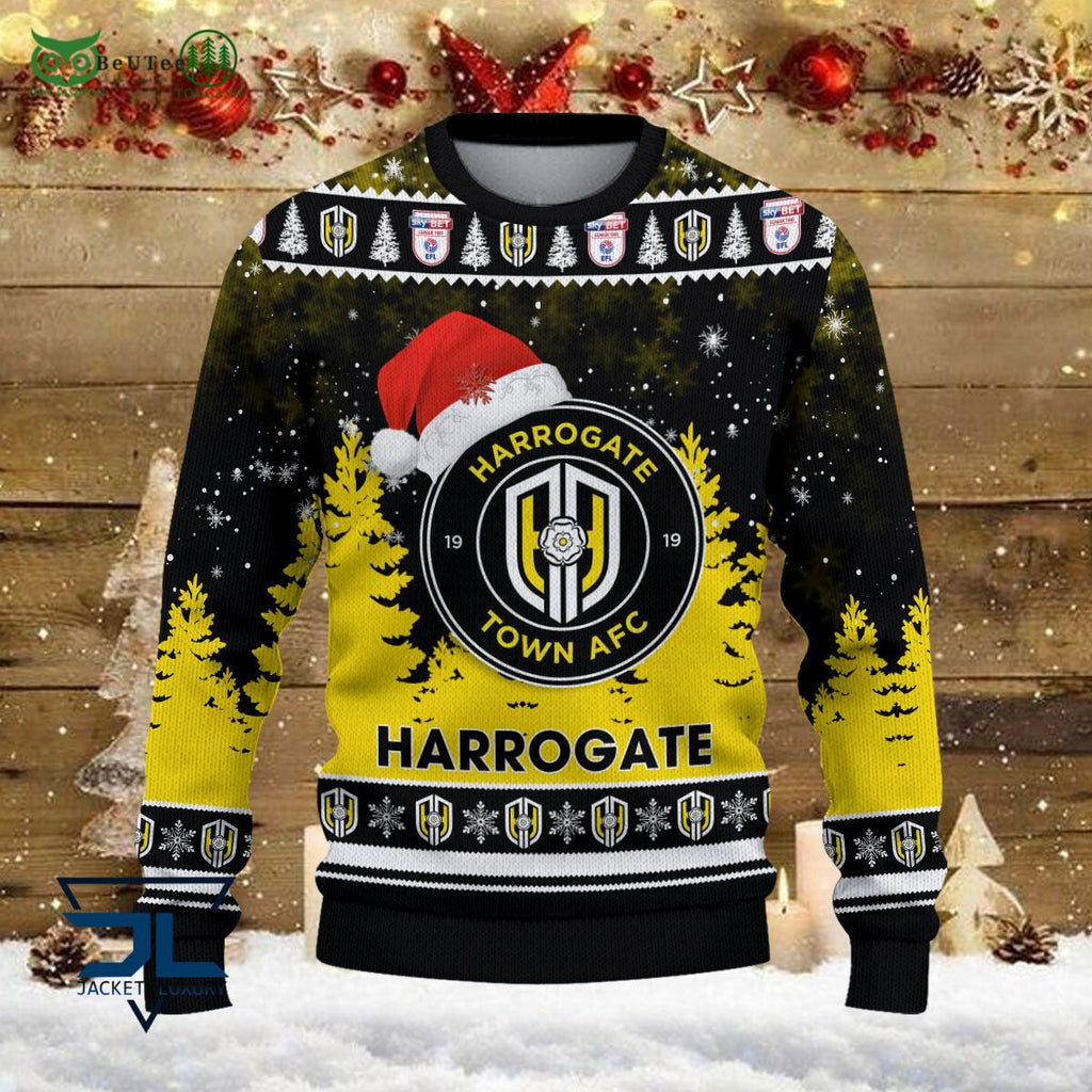 Harrogate Town AFC EFL English Football League Champions Ugly Sweater