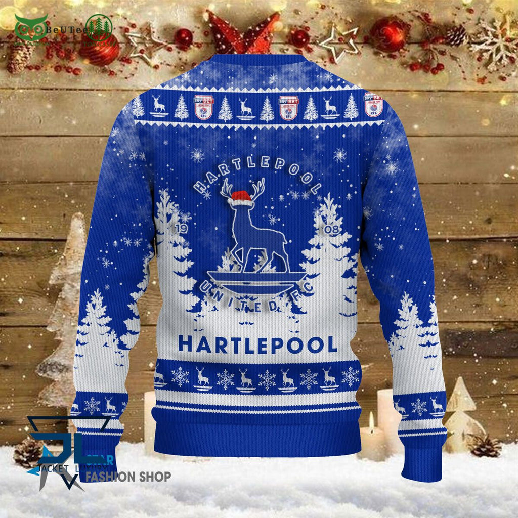 Hartlepool United EFL English Football League Premium Ugly Sweater