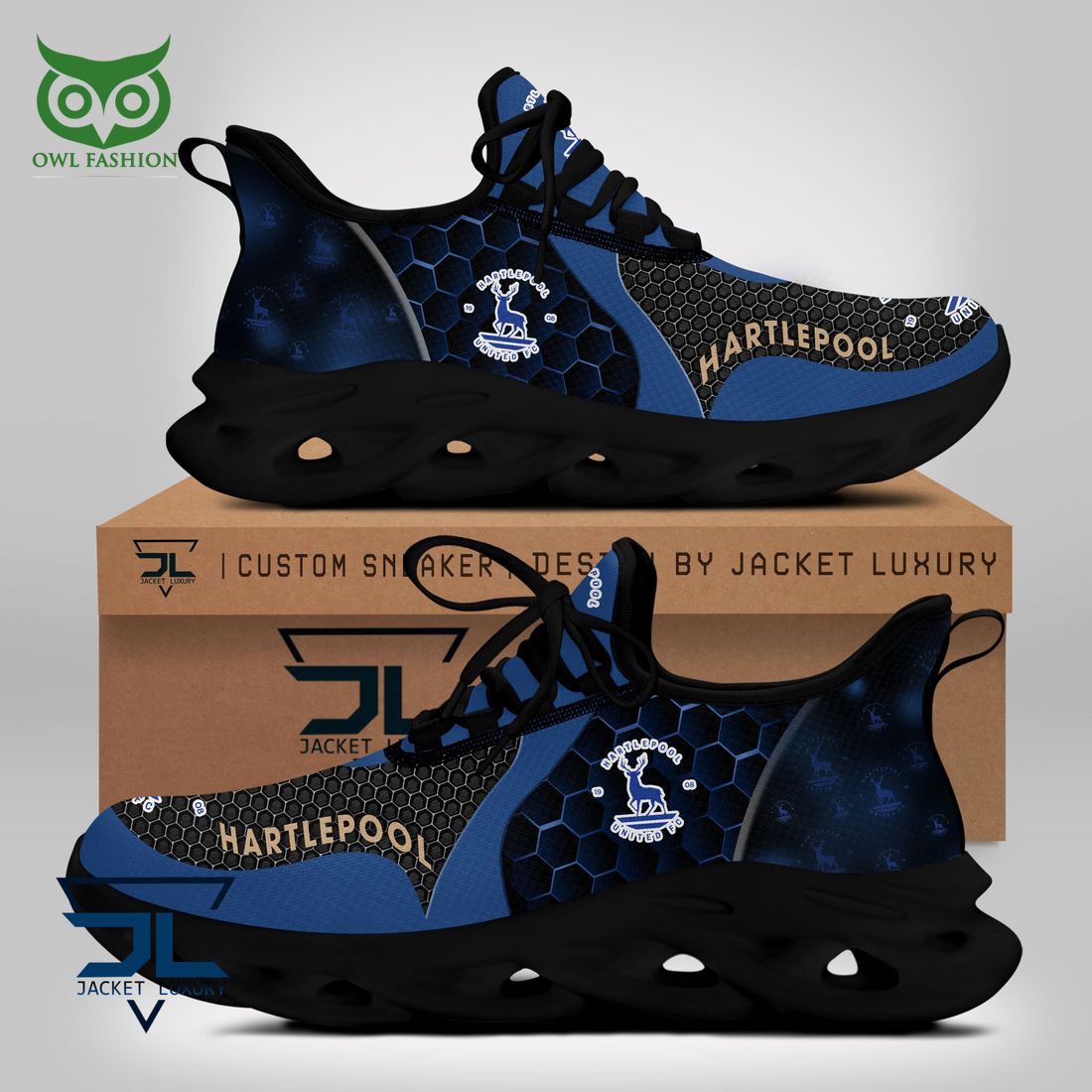 Hartlepool United EFL Team Max Soul Sneakers