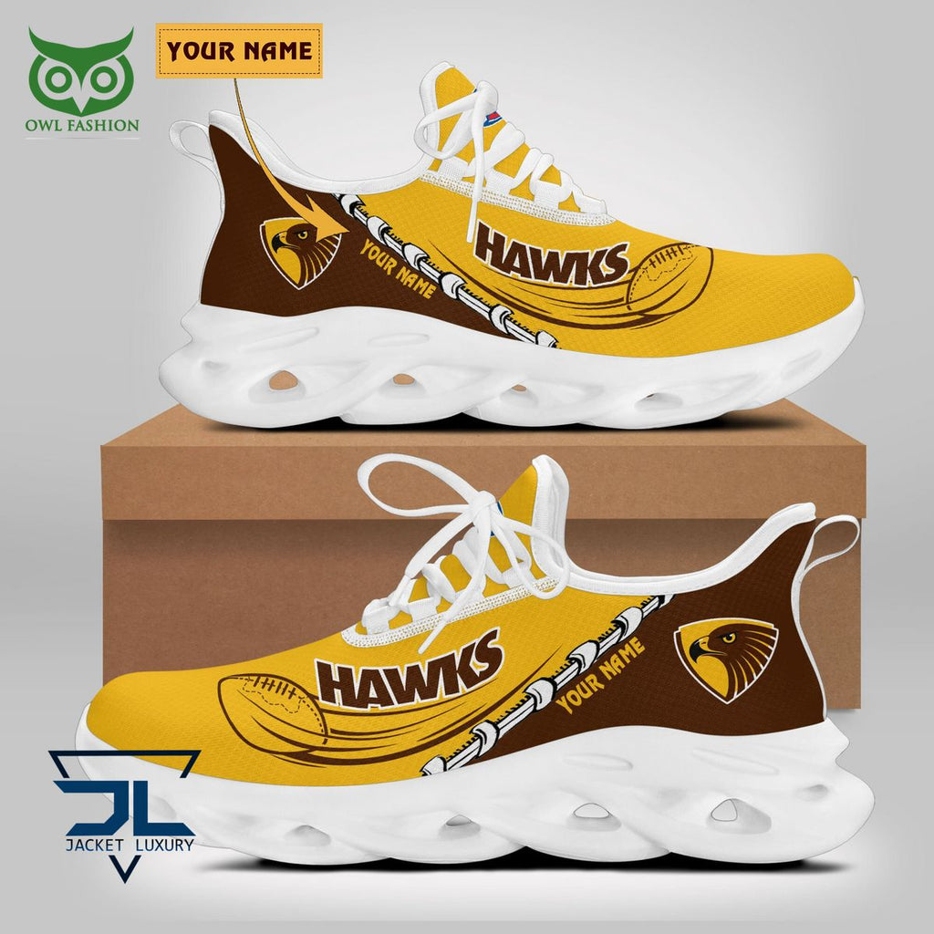 Hawthorn Football Club AFL Personalized Max Soul Shoes