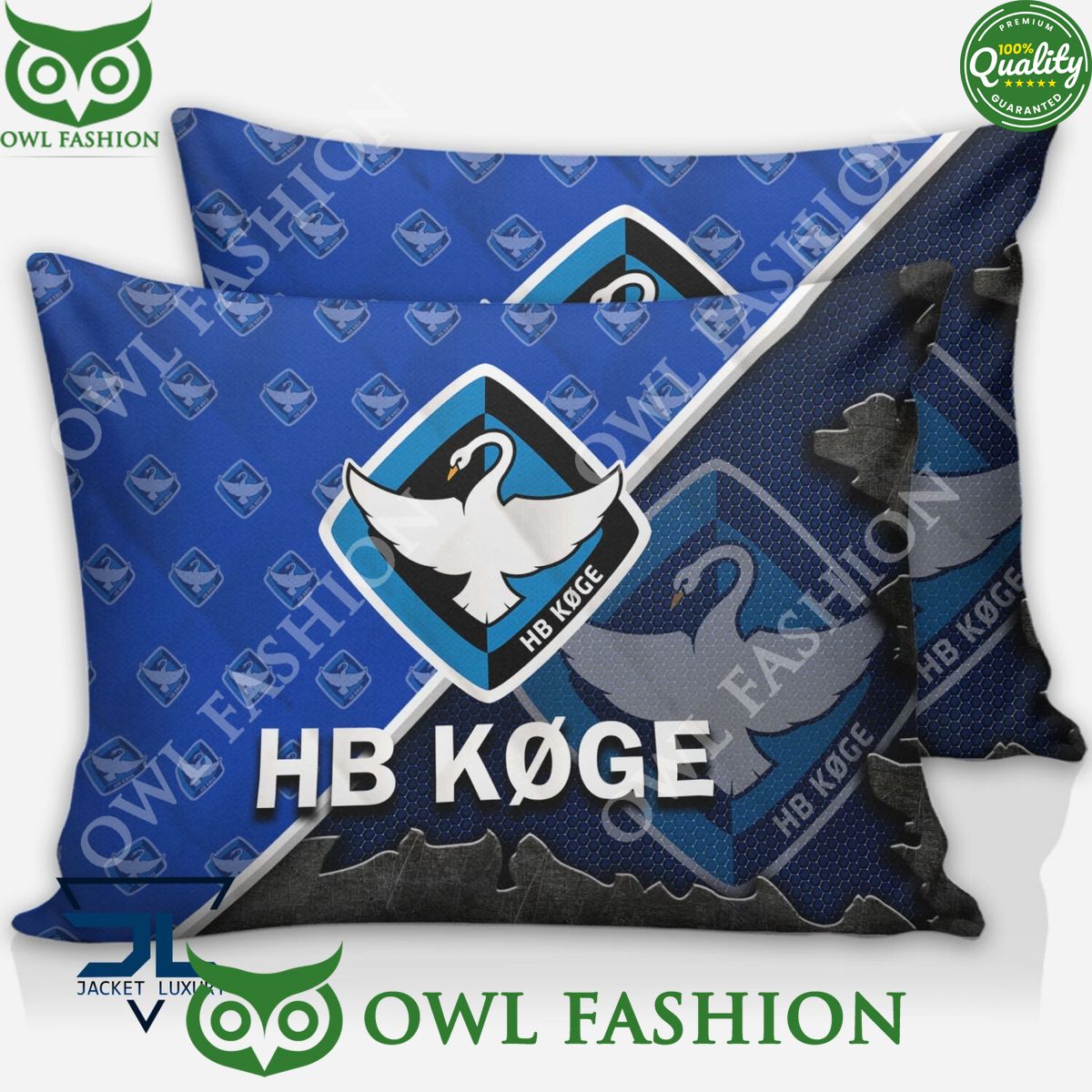 HB Koge Superliga Quilt Broken Bedding Set