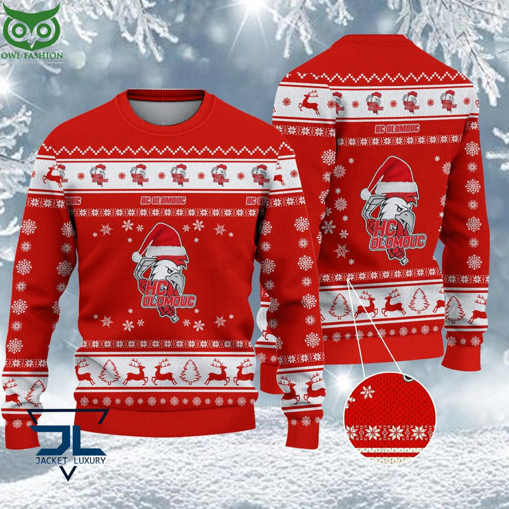 HC Olomouc Czech Extraliga Ugly Sweater