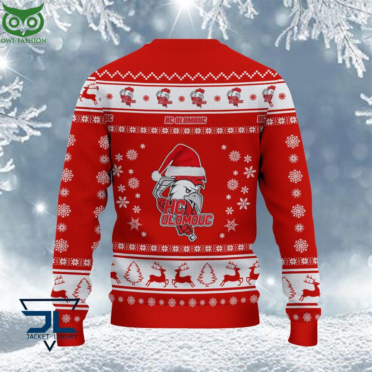 HC Olomouc Czech Extraliga Ugly Sweater
