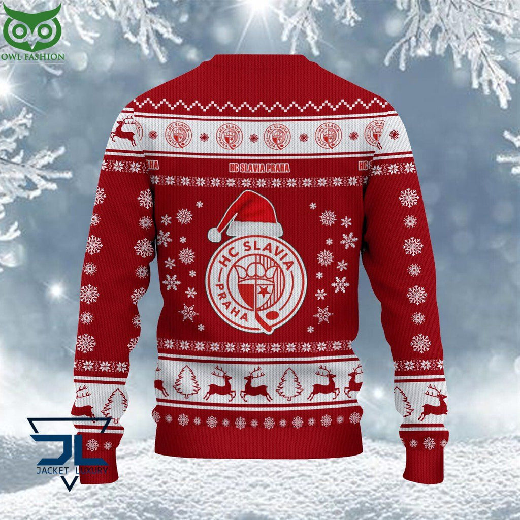 HC Slavia Praha Czech Extraliga Ugly Sweater