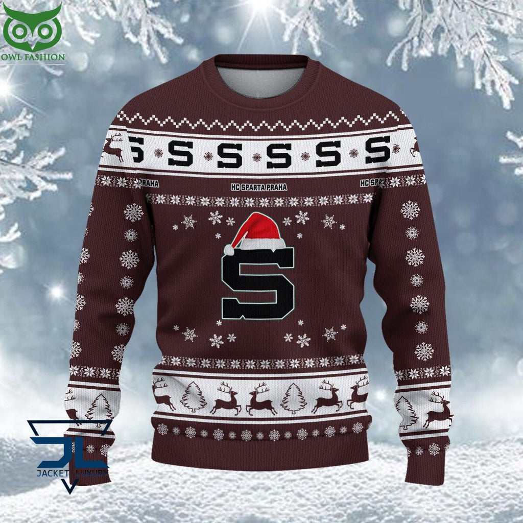 HC Sparta Praha Czech Extraliga Ugly Sweater
