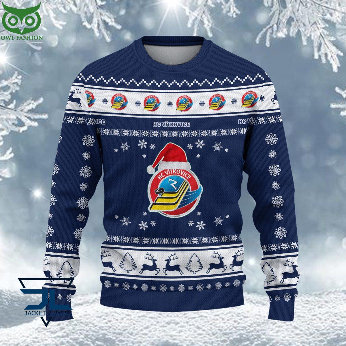 HC Vítkovice Ridera Czech Extraliga Ugly Sweater