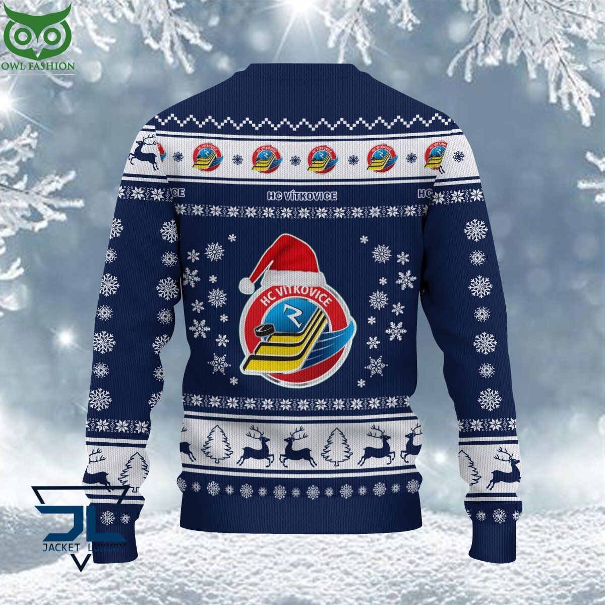 HC Vítkovice Ridera Czech Extraliga Ugly Sweater