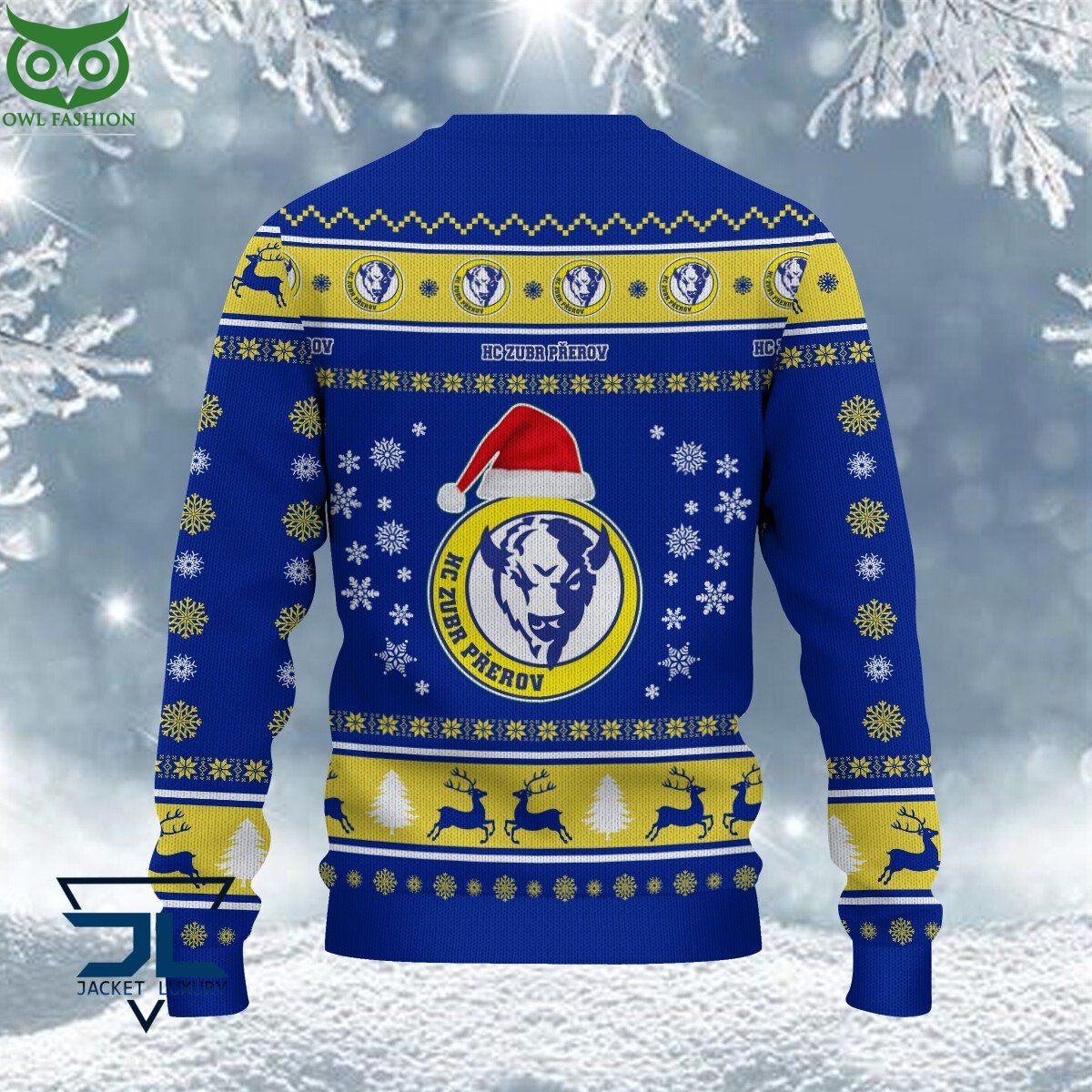HC ZUBR Prerov Czech Extraliga Ugly Sweater