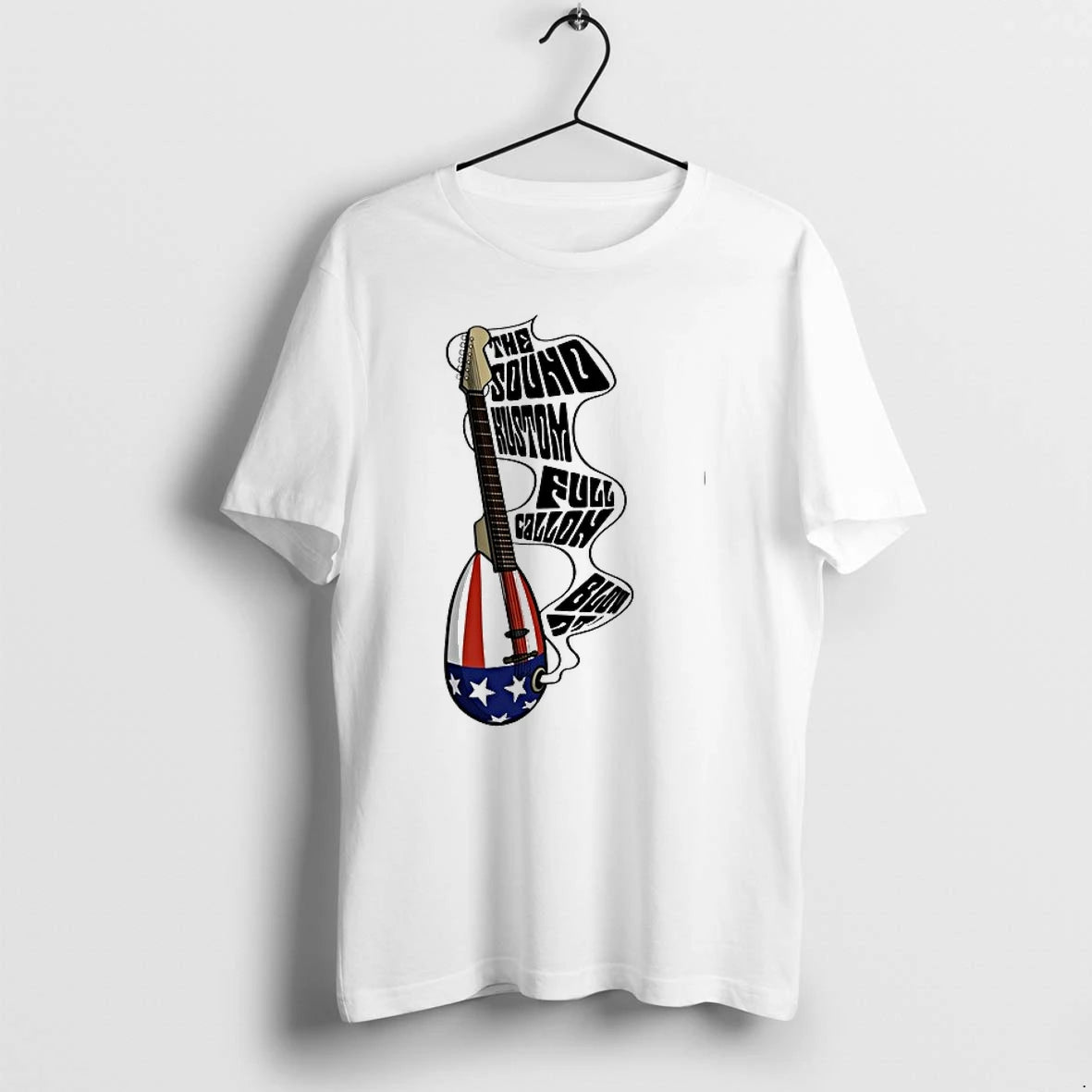 He Sound Kustom Full Gallon Blow Up Patriotic Guitar Americana 0 Tshirts Sweater