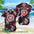Heart of Midlothian F.C. SPFL Team Limited Hawaiian Shirt