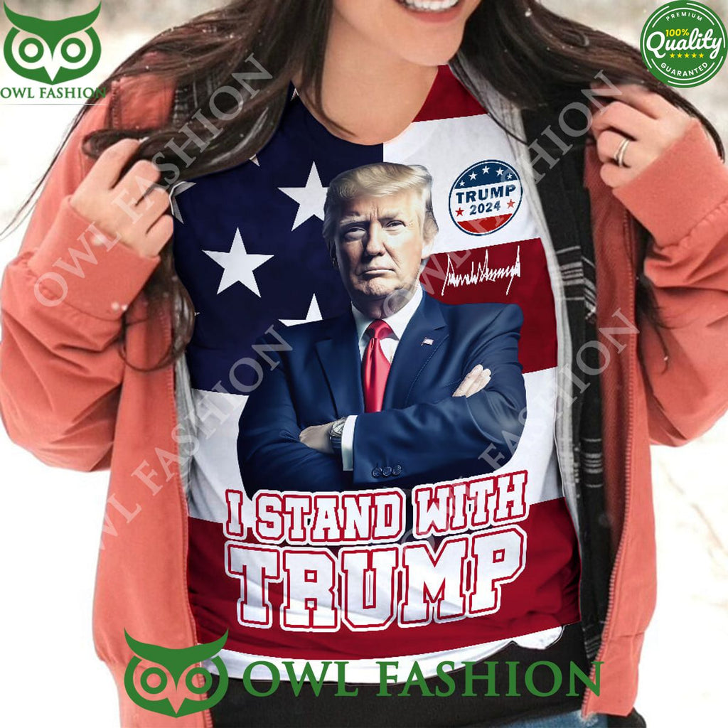 Hell Yeah I Vote Trump Again America 3D Shirt Hoodie