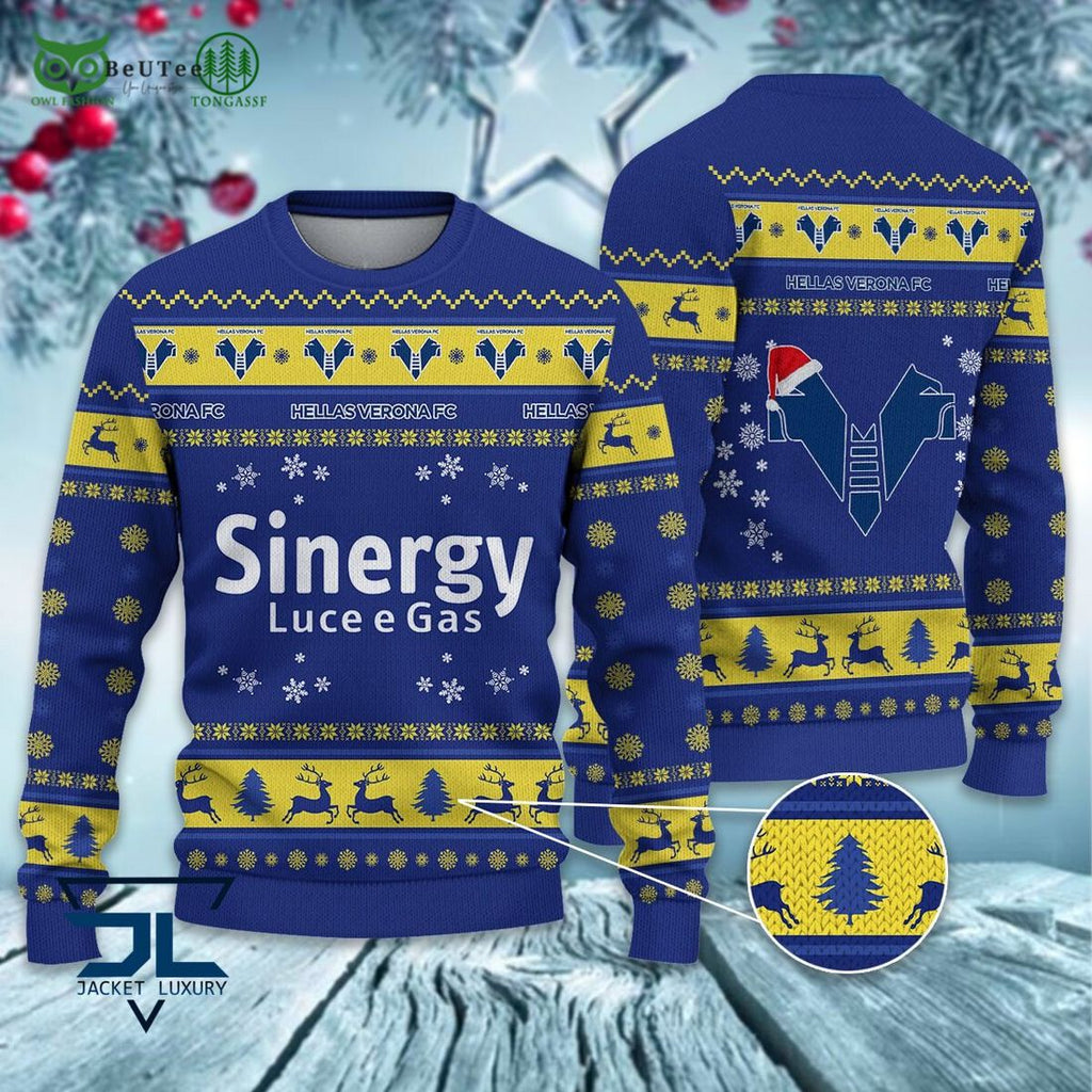 Hellas Verona FC Football Lega Serie A Ugly Sweater