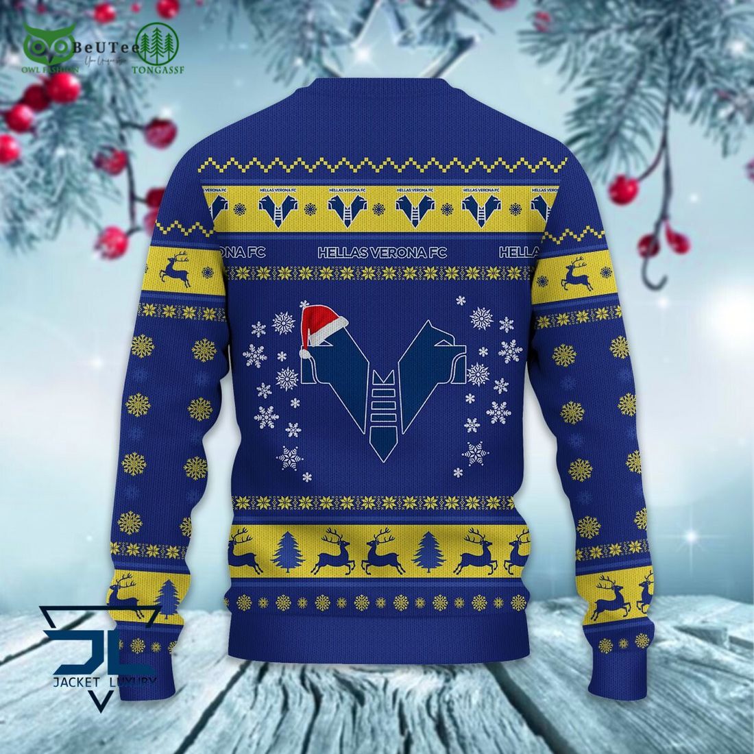 Hellas Verona FC Football Lega Serie A Ugly Sweater