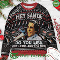 Hey Santa Do You Like Huey Lewis and The News Sweater