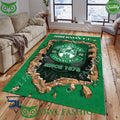 Hibernian F.C. 1784 Scottish Broken Wall Living Room Carpet