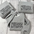 Vintage Nurse embroidered sweatshirt, New Nurse custom sweatshirts, Healthcare  crewnecks, nurses day gifts; gift for...