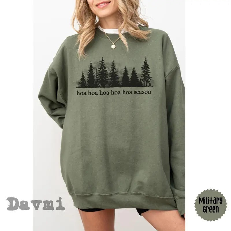 hoa hoa hoa hoa hoa sweatshirt, twilight inspired sweatshirt, forks sweatshirt, sweater weather, cozy season crewneck...