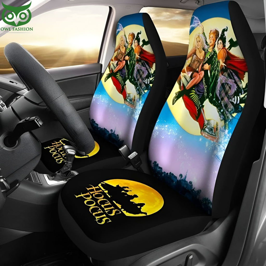 Hocus Pocus Flying Car Seat Cover