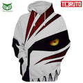 Hollow Avatar Anime Bleach Anime Jacket Hd 3d Aop Hoodie