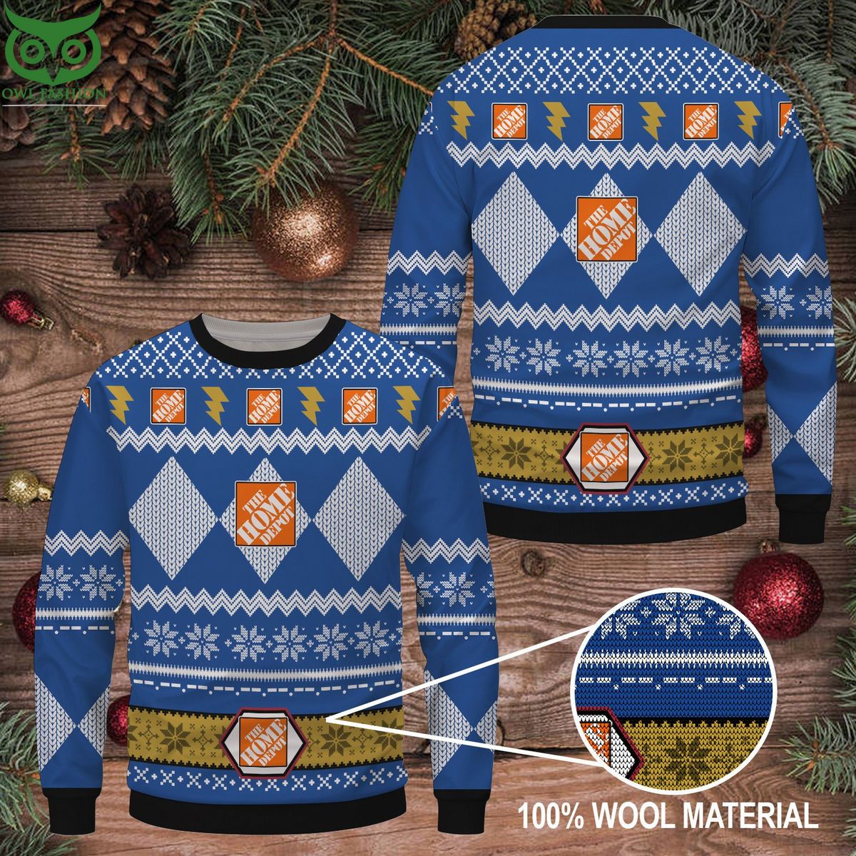 home depot christmas premium Ugly Sweater