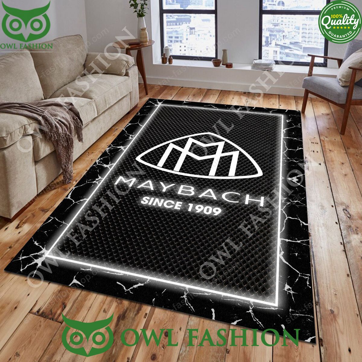 Home Living Room Maybach Lighting Rug Carpet