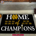 Home of Champions Notre Dame Fighting Irish Doormat