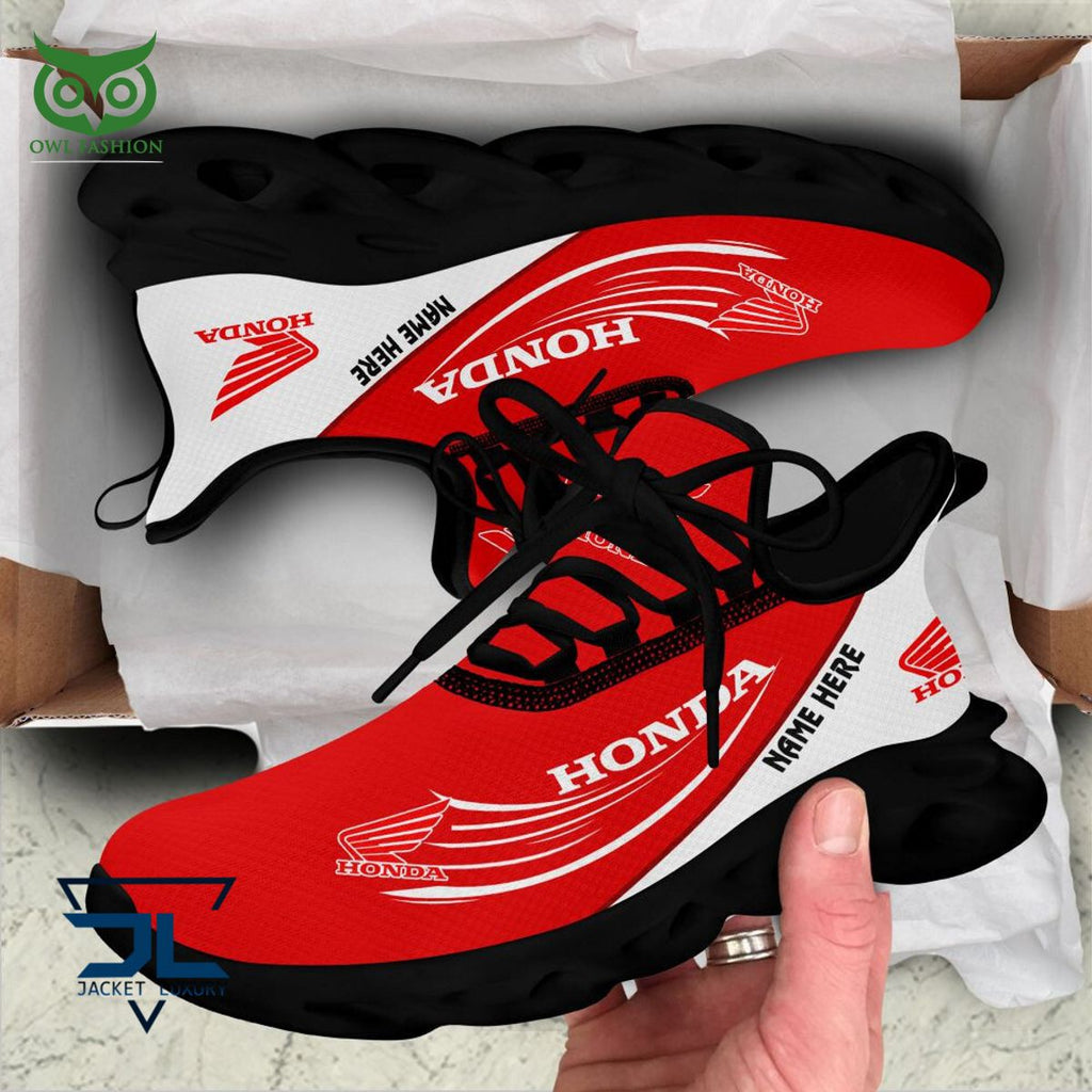 Honda Motorcycle Car Brand Logo Personalized Max Soul Shoes