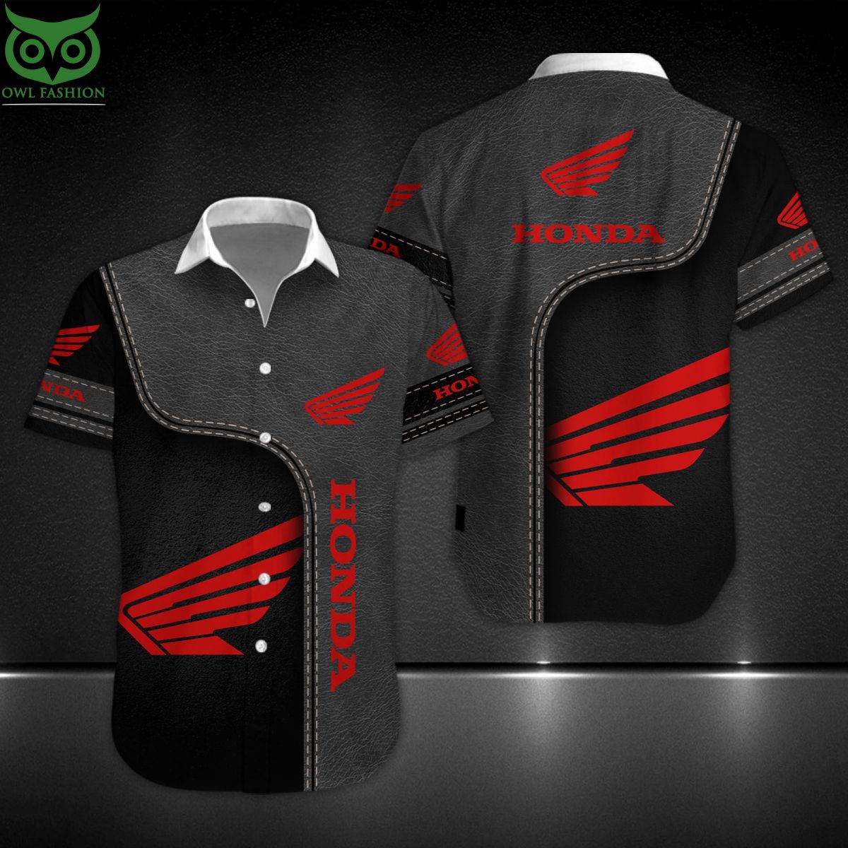 Honda Motorcycle Motorcycle Brand Custom Hawaiian Shirt Short