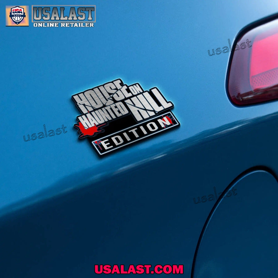 House on Haunted Hill Film Custom 3D Car Badge Sticker