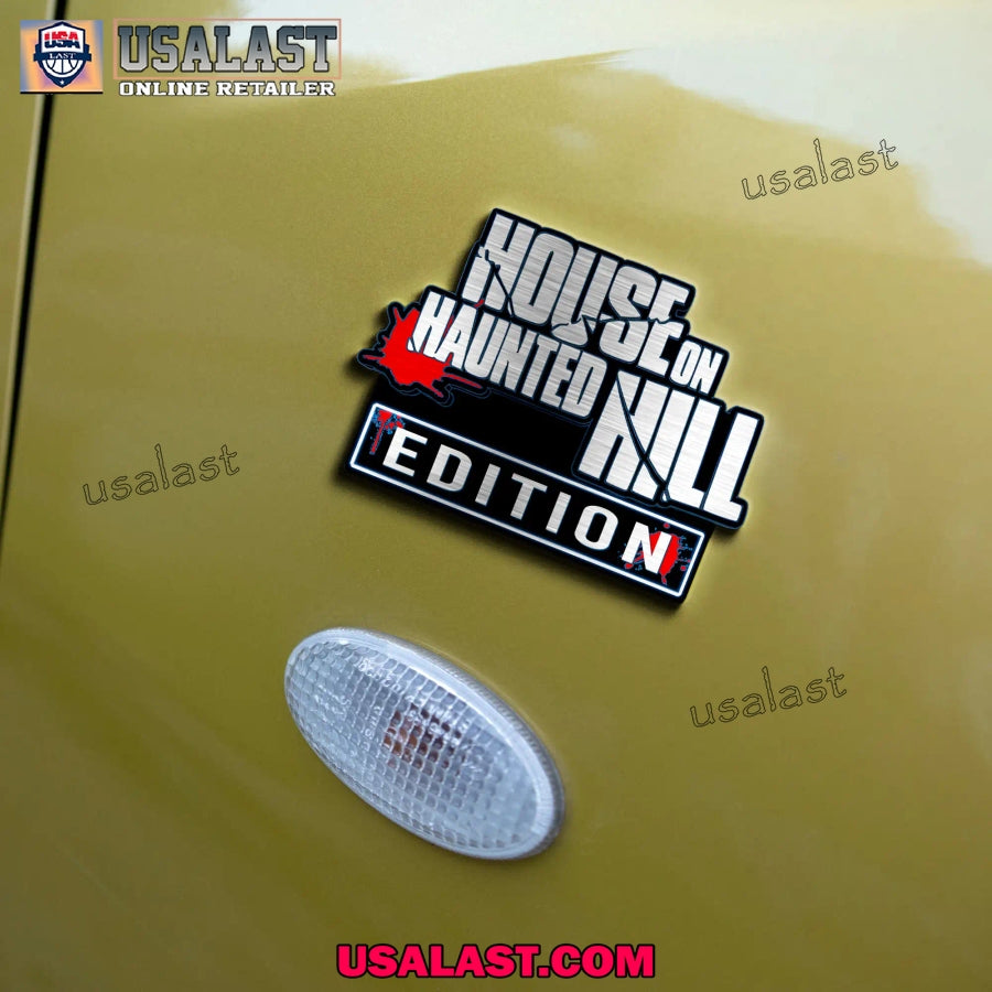 House on Haunted Hill Film Custom 3D Car Badge Sticker