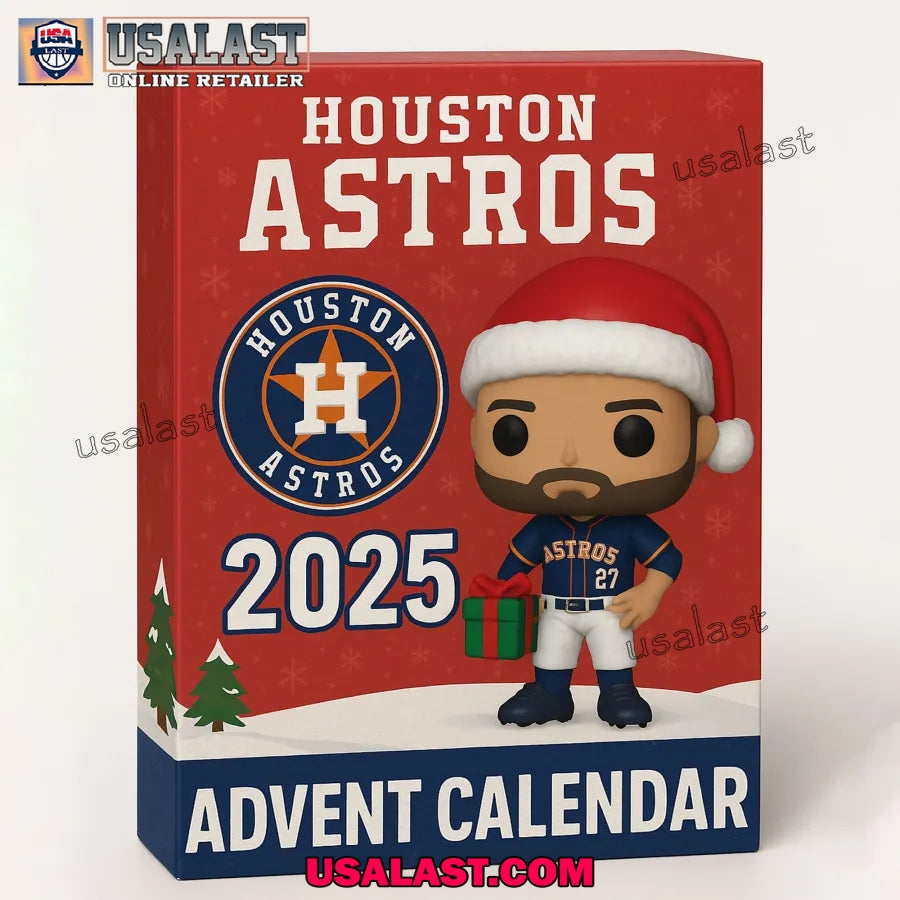 Houston Astros Christmas Advent Calendar 2025