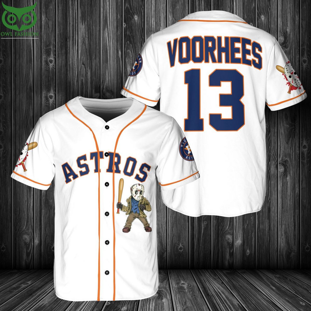 Houston Astros Jason Voorhees Limited Baseball Jersey Shirt