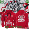 Houston Cougars 2025 NCAA Men’s Basketball March Madness Champions half zipper hoodie
