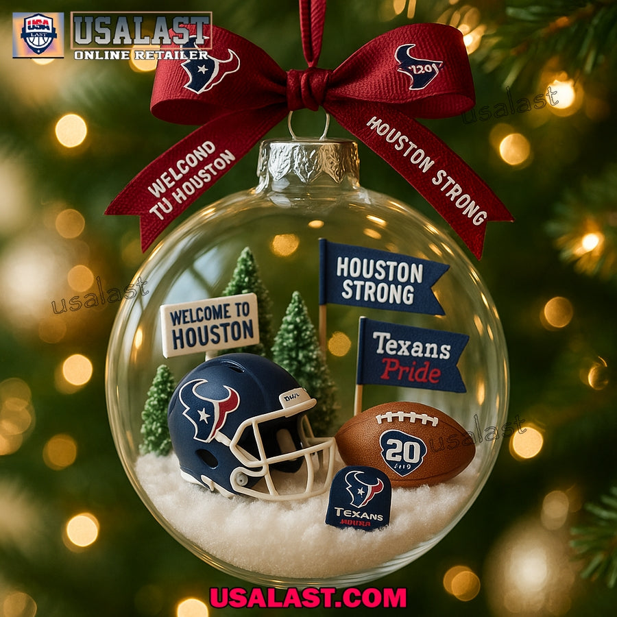 Houston Texans Commemorative Christmas Ornament